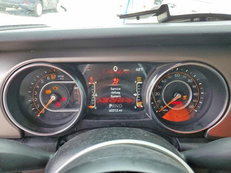 Продажа на аукционе авто 2020 Jeep Gladiator, vin: 1C6JJTAG9LL195721, номер лота: 58402886