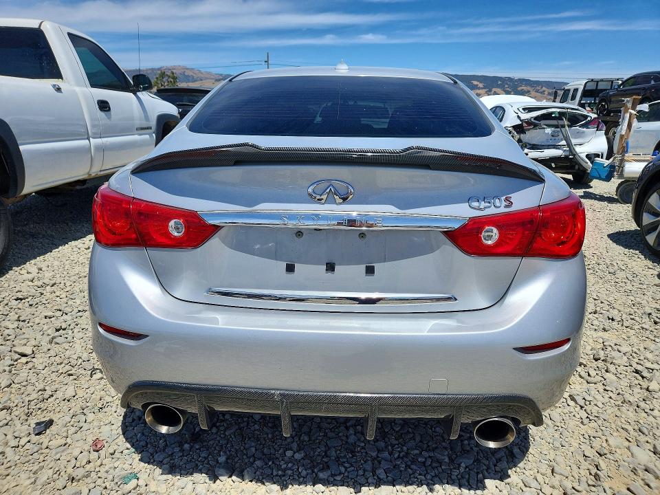 56693956 :رقم المزاد ، JN1BV7AP6FM350106 vin ، 2015 Infiniti Q50 مزاد بيع