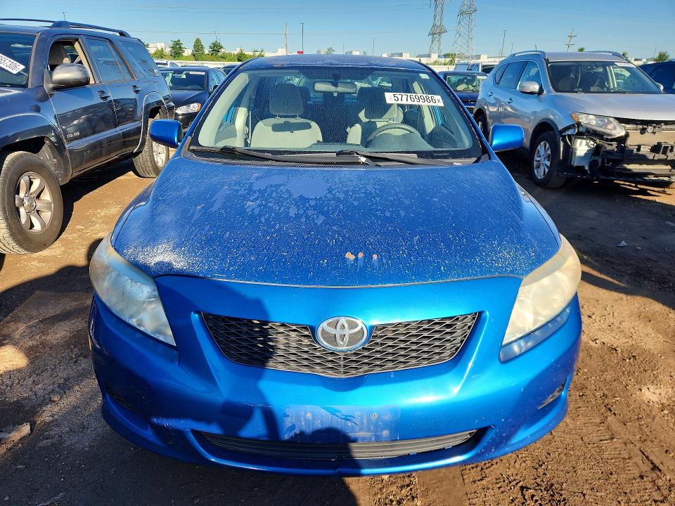 57769986 :رقم المزاد ، JTDBL40E49J001503 vin ، 2009 Toyota Corolla مزاد بيع