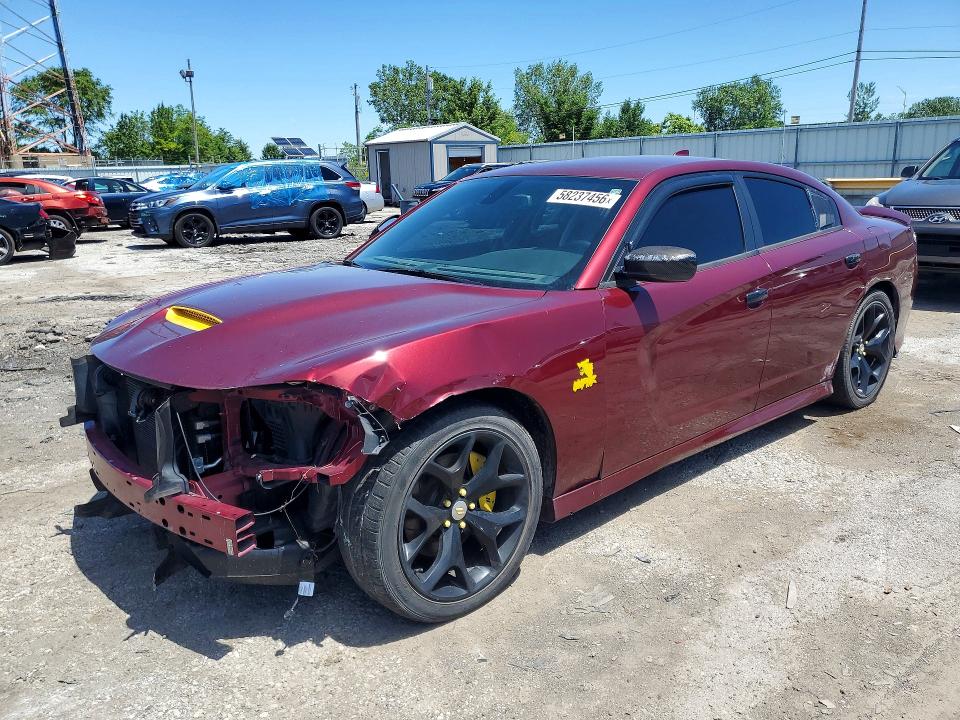 2019 Dodge Charger მანქანა იყიდება აუქციონზე, vin: 2C3CDXHG9KH585076, აუქციონის ნომერი: 58237456