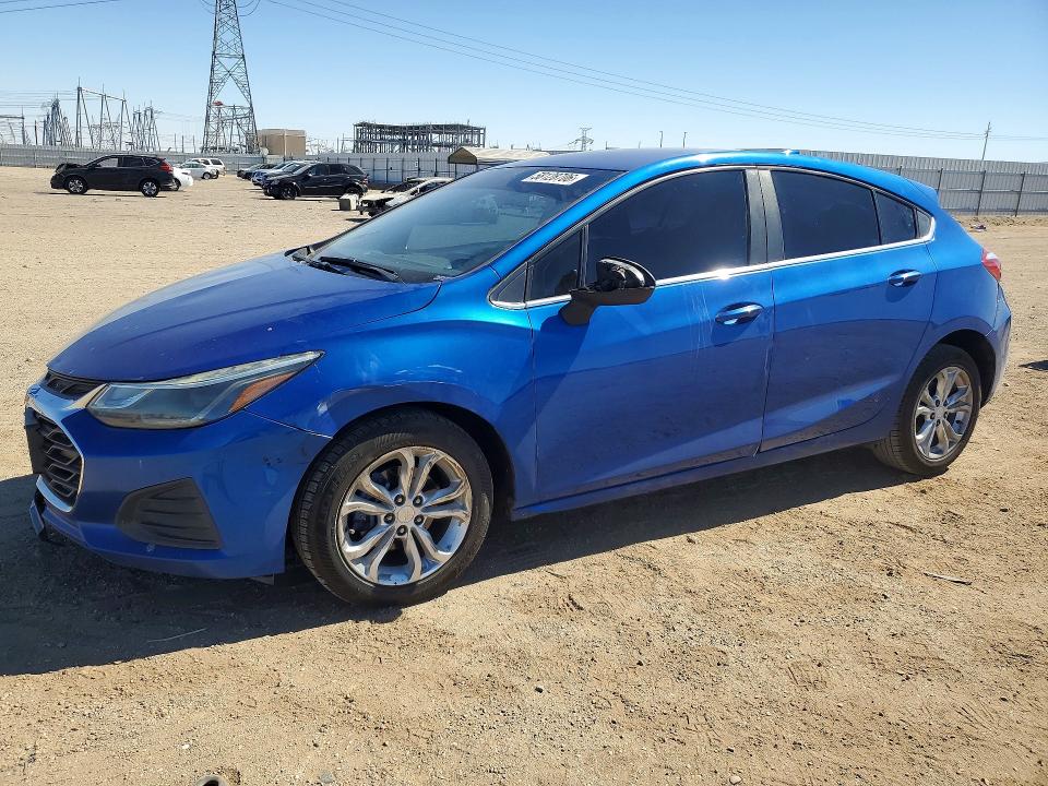 Продажа на аукционе авто 2019 Chevrolet Cruze, vin: 3G1BE6SM3KS588719, номер лота: 58128706