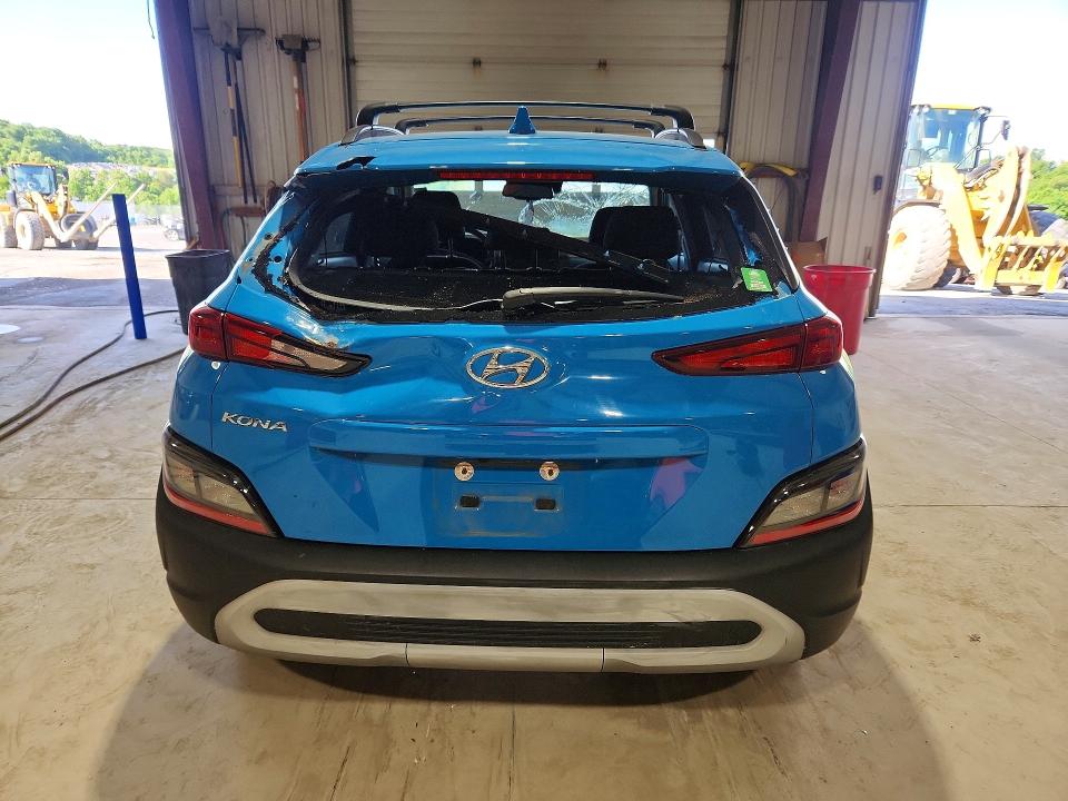 2022 Hyundai Kona მანქანა იყიდება აუქციონზე, vin: KM8K62AB2NU916659, აუქციონის ნომერი: 57388866