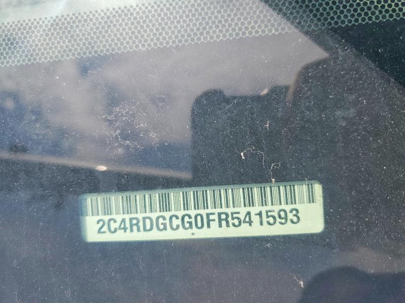 Продаж на аукціоні авто 2015 Dodge Grand Caravan, vin: 2C4RDGCG0FR541593, номер лоту: 58814646