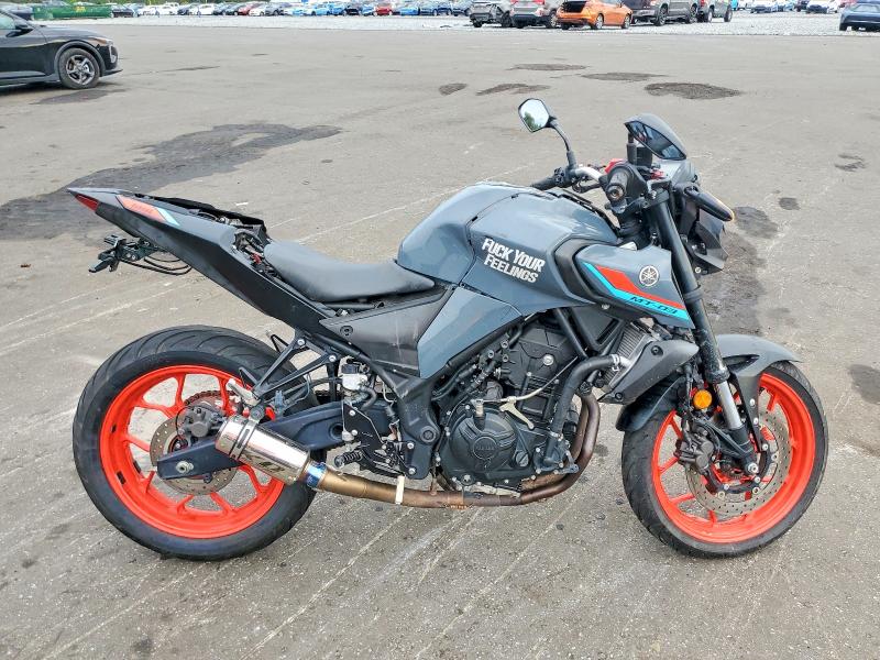 2021 Yamaha Mt-03 მანქანა იყიდება აუქციონზე, vin: MH3RH20Y9MK006652, აუქციონის ნომერი: 56411796