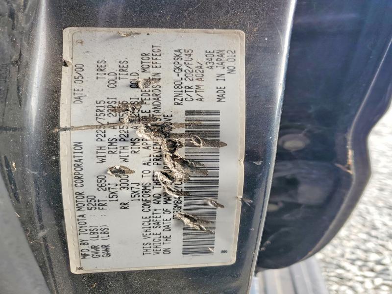 58511646 :رقم المزاد ، JT3GM84R2Y0064938 vin ، 2000 Toyota 4runner مزاد بيع