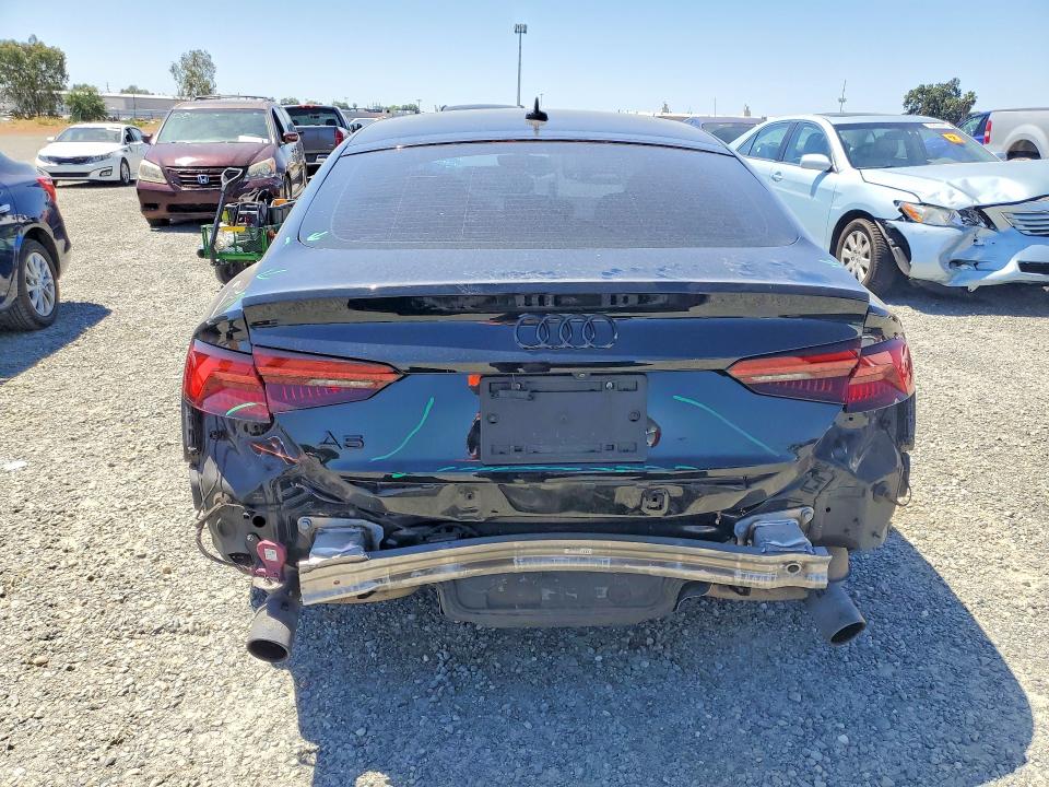 55725396 :رقم المزاد ، WAUENCF58JA108998 vin ، 2018 Audi A5 مزاد بيع