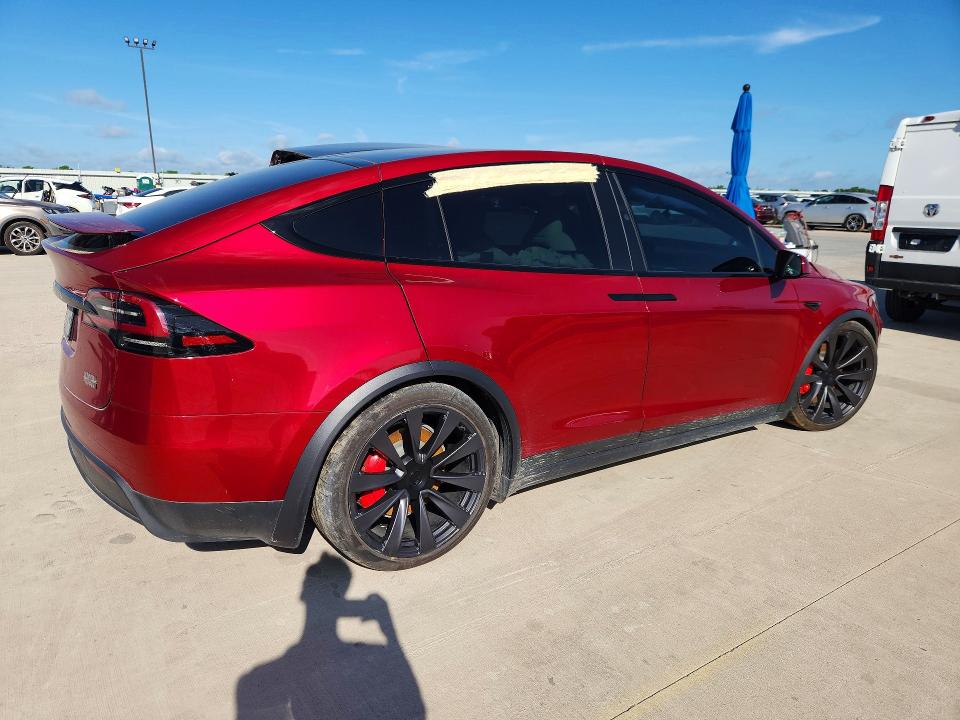 Продаж на аукціоні авто 2024 Tesla Model X, vin: 7SAXCBE69RF437771, номер лоту: 53216816
