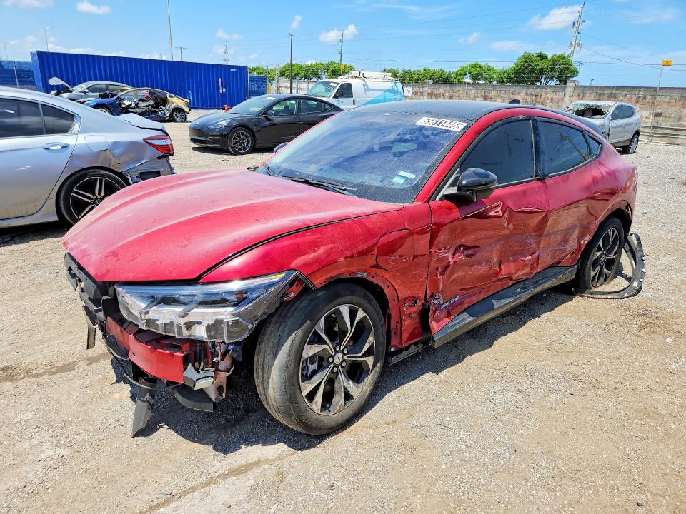2021 Ford Mustang Mach-e მანქანა იყიდება აუქციონზე, vin: 3FMTK3RM2MMA18979, აუქციონის ნომერი: 55611446