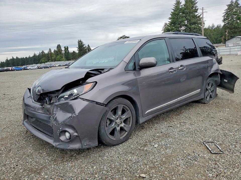 Auction sale of the 2017 Toyota Sienna, vin: 5TDXZ3DC4HS779261, lot number: 56648046