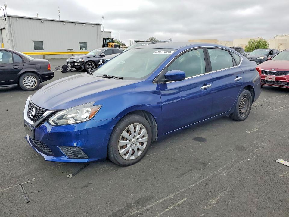 2017 Nissan Sentra მანქანა იყიდება აუქციონზე, vin: 3N1AB7AP9HY265474, აუქციონის ნომერი: 58477626