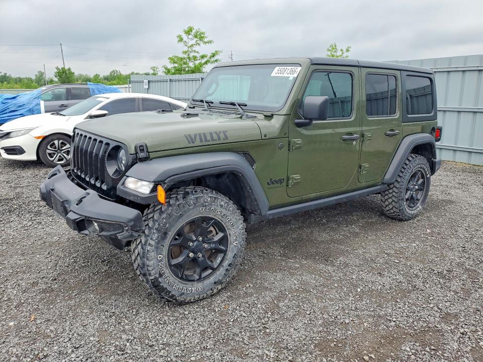 Продажа на аукционе авто 2023 Jeep Wrangler, vin: 1C4HJXDG9PW575284, номер лота: 55081366