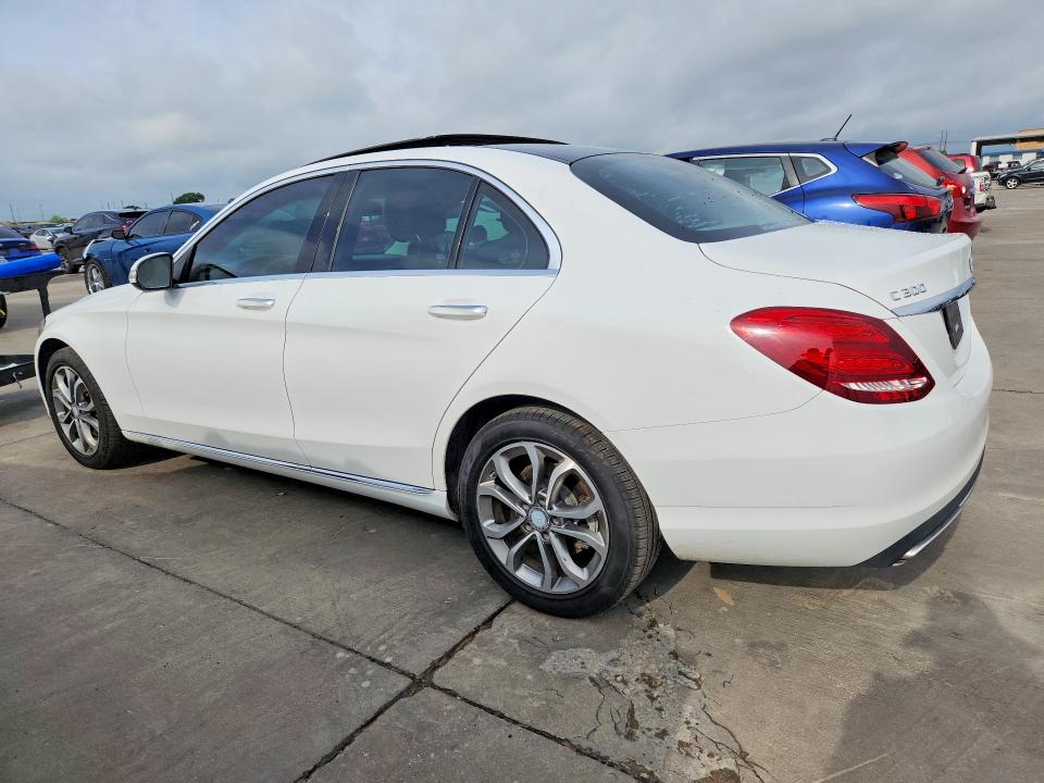 2015 Mercedes-benz C მანქანა იყიდება აუქციონზე, vin: 55SWF4KB7FU074961, აუქციონის ნომერი: 56225986
