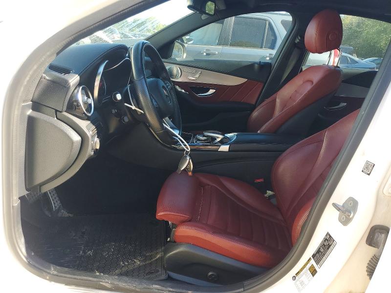 58442636 :رقم المزاد ، 55SWF4KB5HU185026 vin ، 2017 Mercedes-benz C مزاد بيع