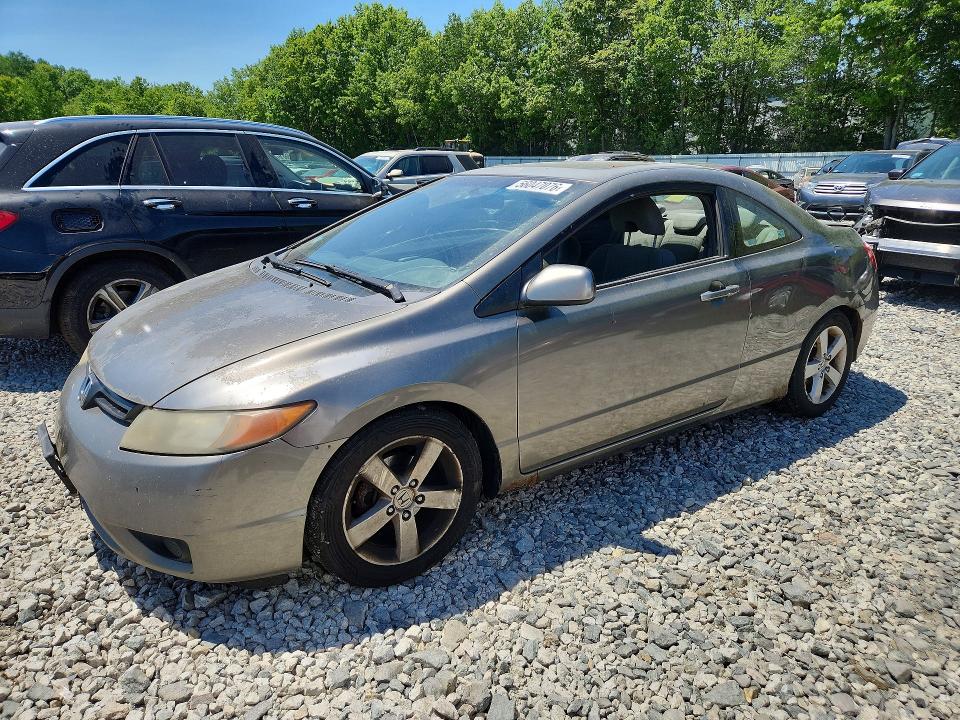 2006 Honda Civic მანქანა იყიდება აუქციონზე, vin: 2HGFG12816H537058, აუქციონის ნომერი: 56047076