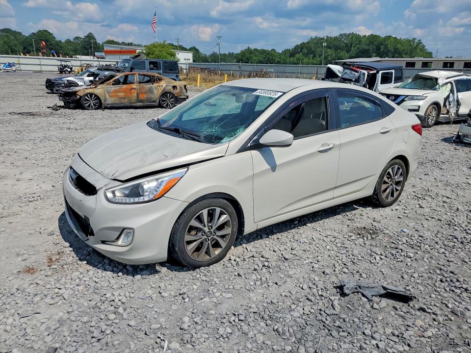 2016 Hyundai Accent მანქანა იყიდება აუქციონზე, vin: KMHCU4AE2GU050416, აუქციონის ნომერი: 56599926