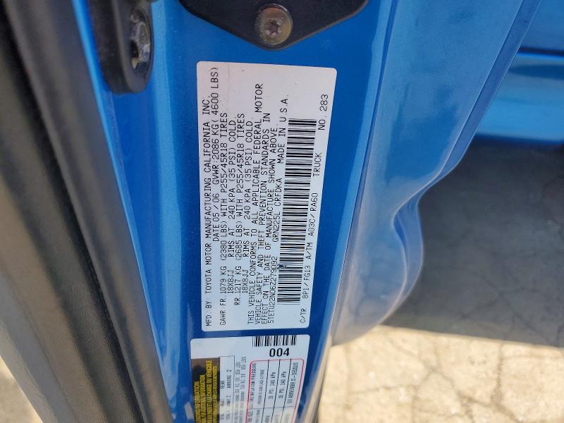 Продажа на аукционе авто 2006 Toyota Tacoma, vin: 5TETU22N06Z279092, номер лота: 56325336