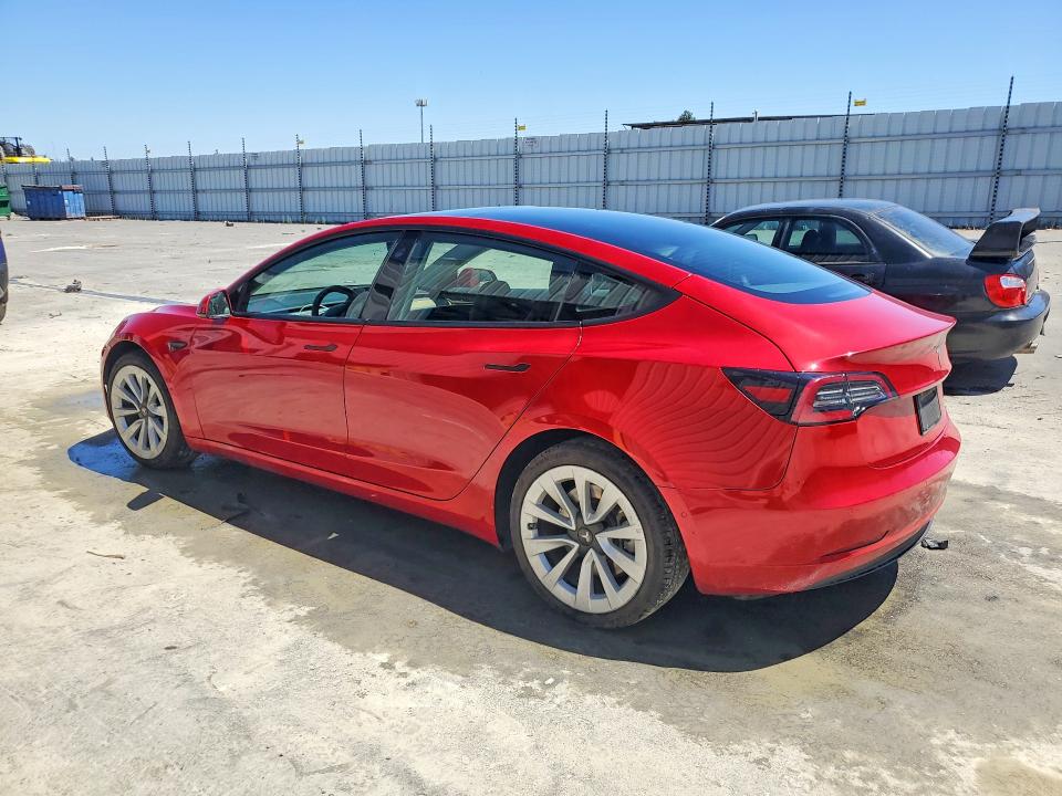 Продаж на аукціоні авто 2022 Tesla Model 3, vin: 5YJ3E1EA3NF186793, номер лоту: 59364796