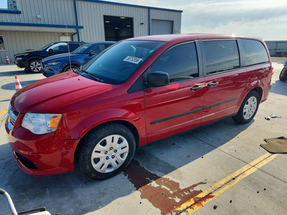 58752856 :رقم المزاد ، 2C4RDGBG6ER422432 vin ، 2014 Dodge Grand Caravan مزاد بيع