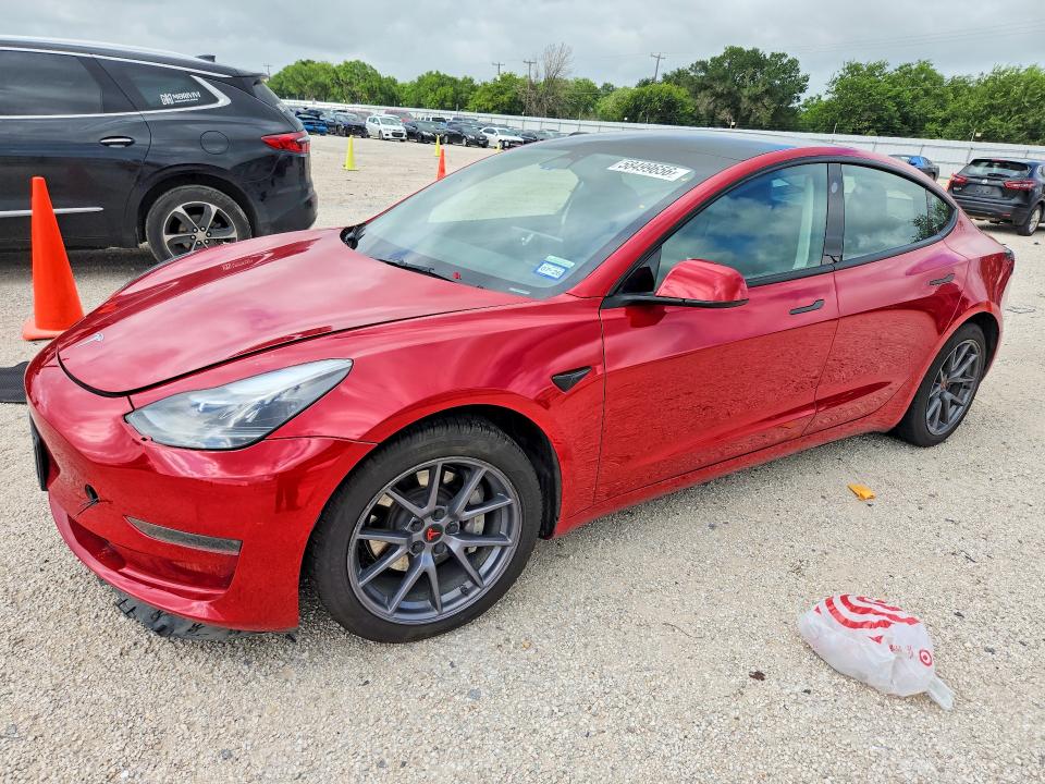 Продажа на аукционе авто 2023 Tesla Model 3, vin: 5YJ3E1EA6PF575298, номер лота: 58499656