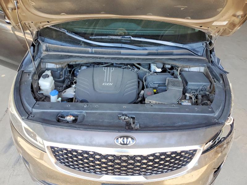 2016 Kia Sedona მანქანა იყიდება აუქციონზე, vin: KNDMC5C19G6185358, აუქციონის ნომერი: 57494836