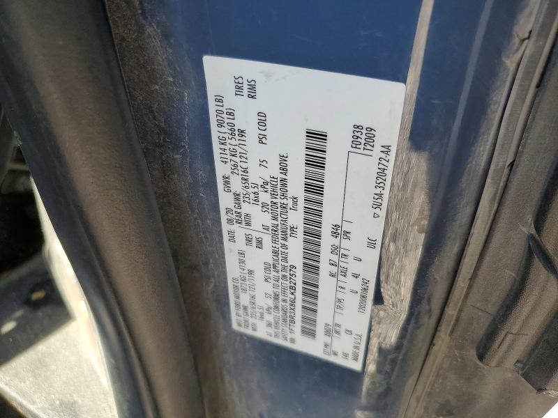 Aukcja sprzedaży 2020 Ford Transit, vin: 1FTBR3X86LKB27579, numer aukcji: 60095536