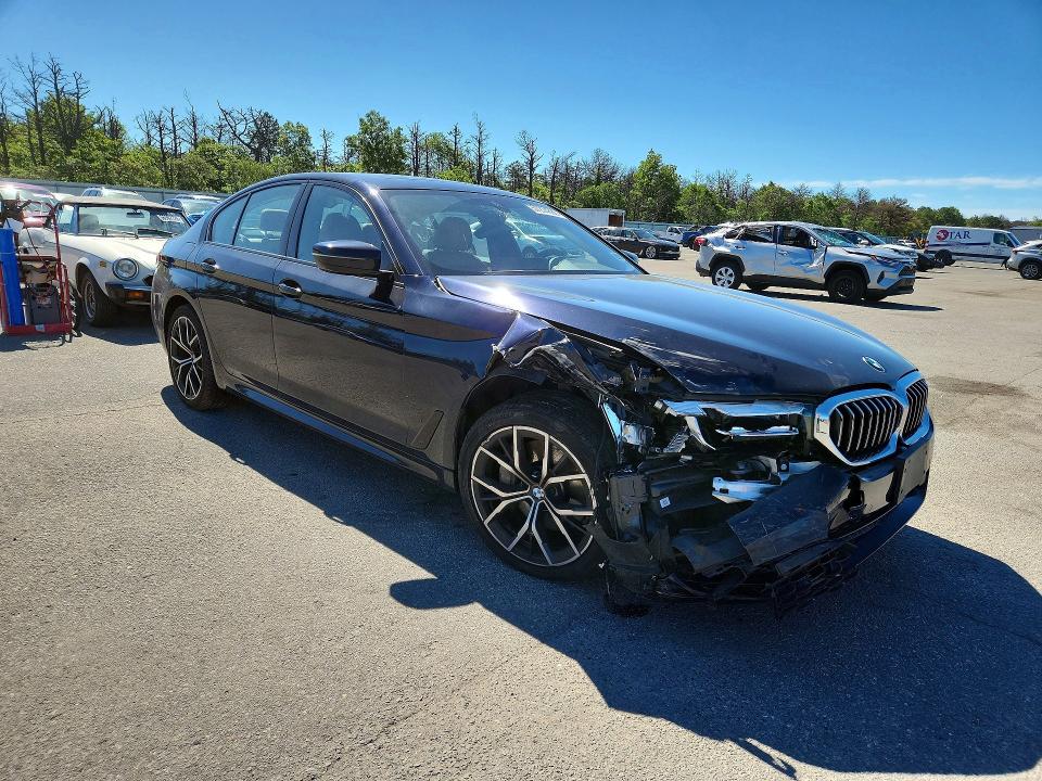 2022 Bmw 540 მანქანა იყიდება აუქციონზე, vin: WBA73BJ03NWX39641, აუქციონის ნომერი: 57274666