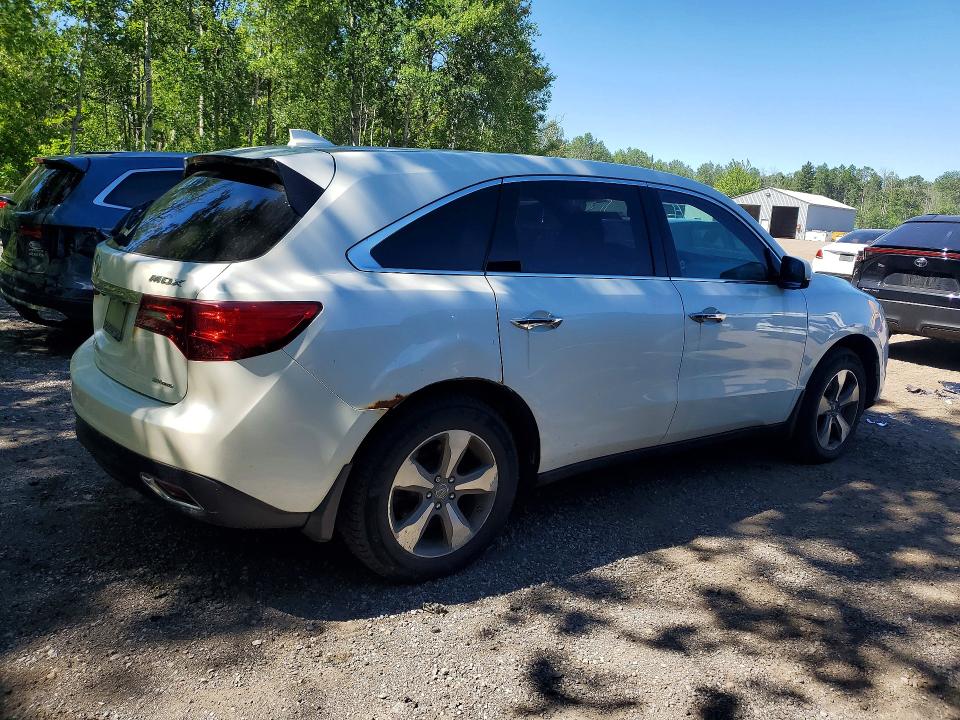 58415356 :رقم المزاد ، 5FRYD4H24EB505387 vin ، 2014 Acura Mdx مزاد بيع