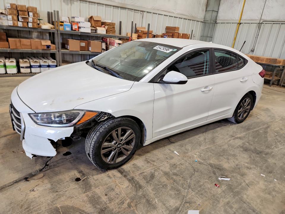 Auction sale of the 2018 Hyundai Elantra, vin: 5NPD84LFXJH291791, lot number: 55429596