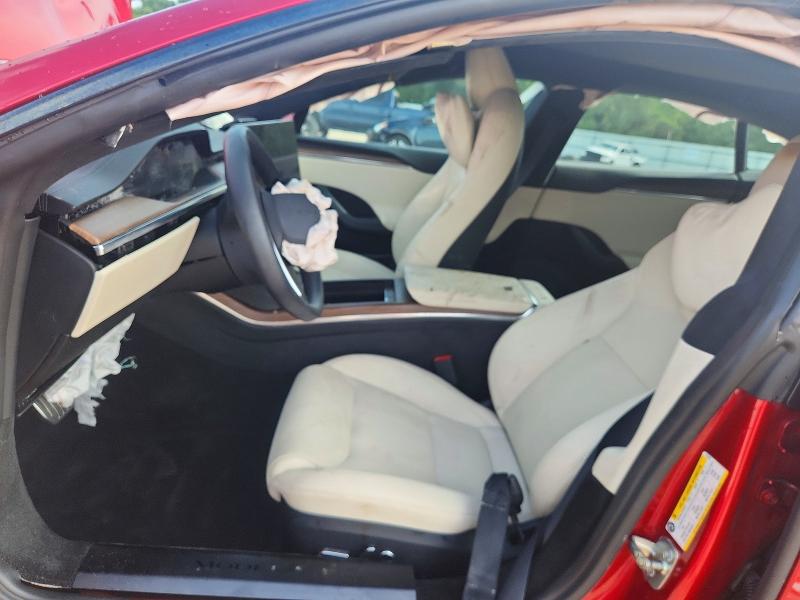 2023 Tesla Model S მანქანა იყიდება აუქციონზე, vin: 5YJSA1E50PF512451, აუქციონის ნომერი: 57610146