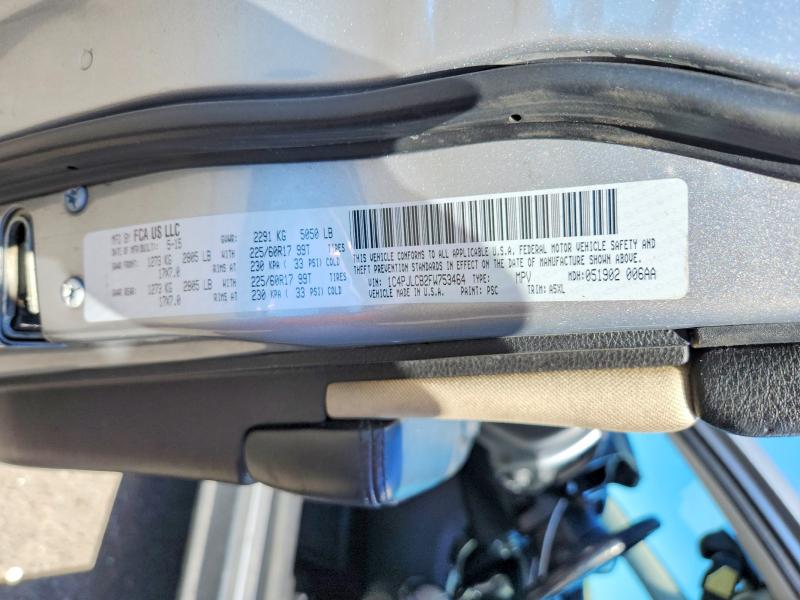 2015 Jeep Cherokee მანქანა იყიდება აუქციონზე, vin: 1C4PJLCB2FW753464, აუქციონის ნომერი: 56895166