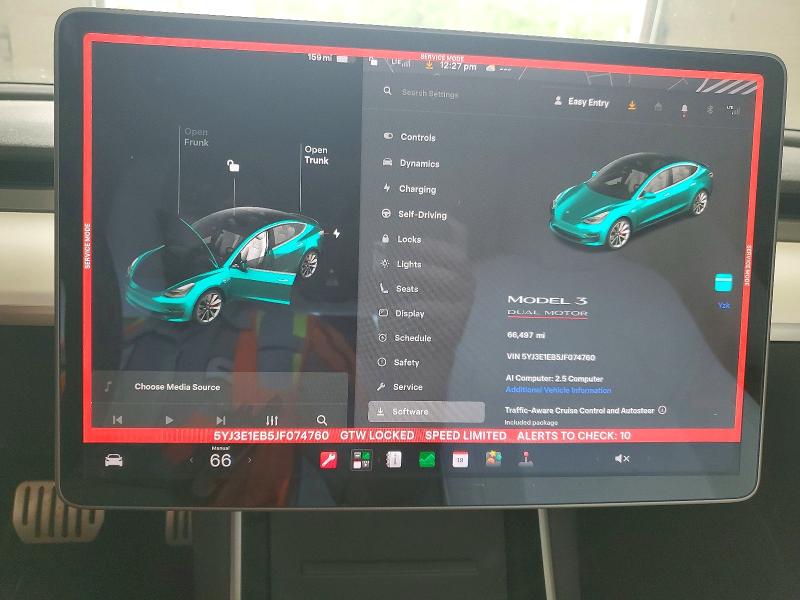 58109036 :رقم المزاد ، 5YJ3E1EB5JF074760 vin ، 2018 Tesla Model 3 مزاد بيع