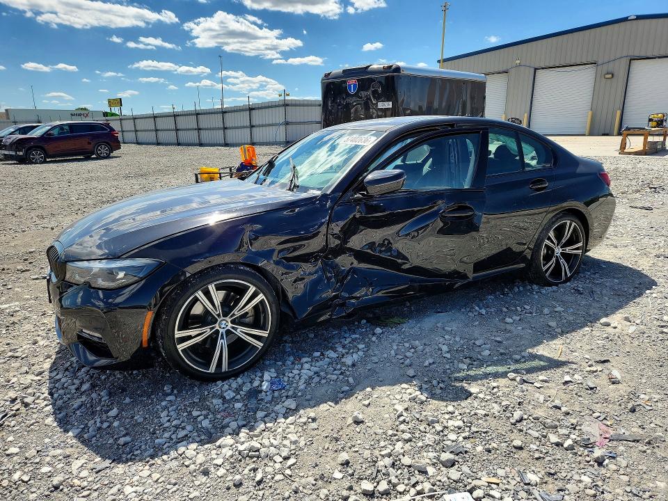 2022 Bmw 330xi მანქანა იყიდება აუქციონზე, vin: 3MW5R7J04N8C44473, აუქციონის ნომერი: 57402636