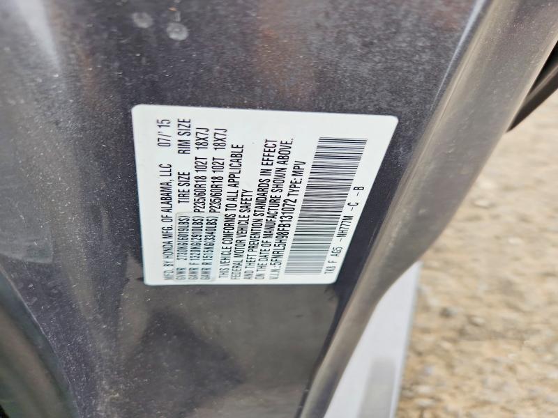 Продаж на аукціоні авто 2015 Honda Odyssey, vin: 5FNRL5H98FB131072, номер лоту: 57531926