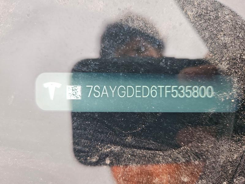 Aukcja sprzedaży 2026 Tesla Model Y, vin: 7SAYGDED6TF535800, numer aukcji: 57964396