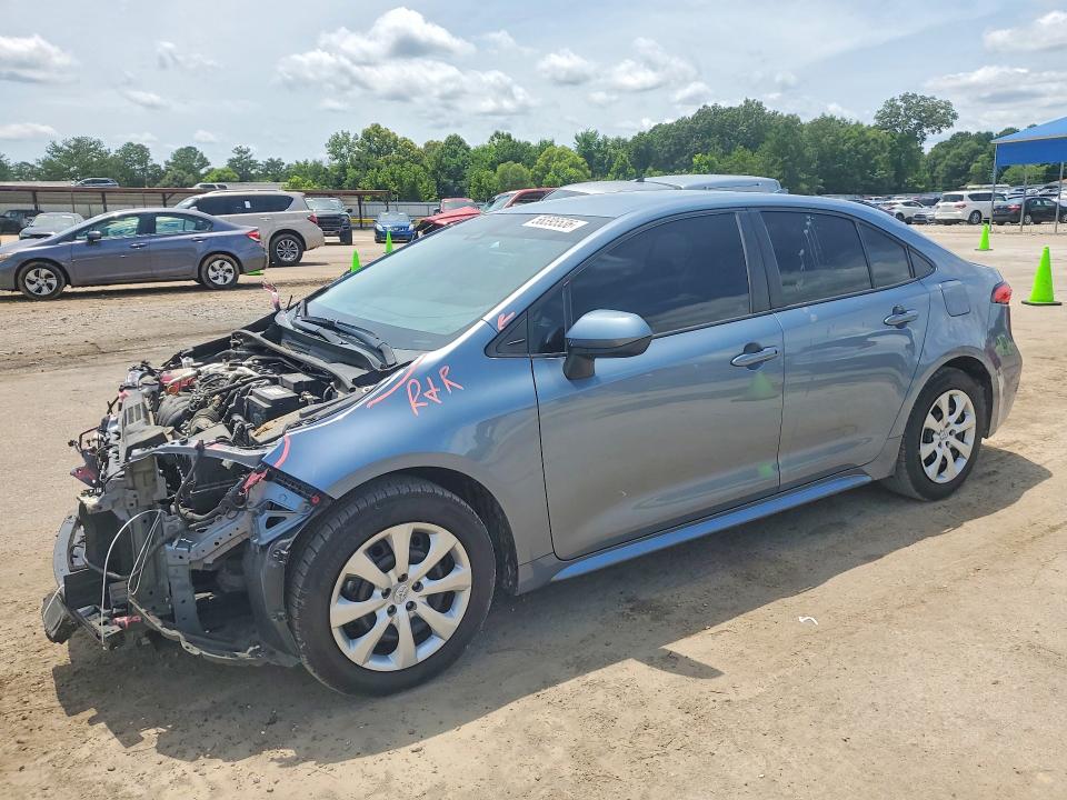 2021 Toyota Corolla მანქანა იყიდება აუქციონზე, vin: 5YFEPMAE6MP271207, აუქციონის ნომერი: 58395536