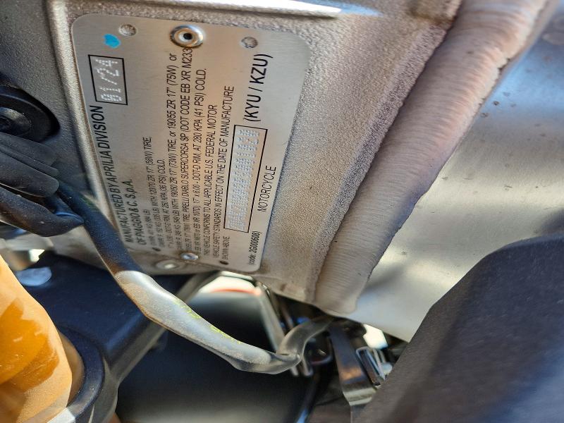 Продажа на аукционе авто 2024 Aprilia Tuono V4, vin: ZD4KZUB08RS001020, номер лота: 59095796