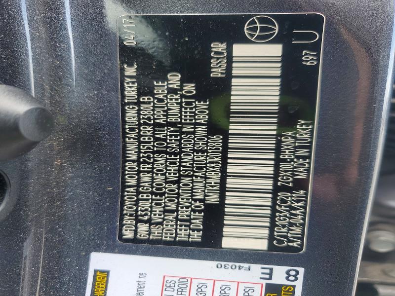 Продажа на аукционе авто 2018 Toyota C-hr, vin: NMTKHMBX8JR013806, номер лота: 55863446