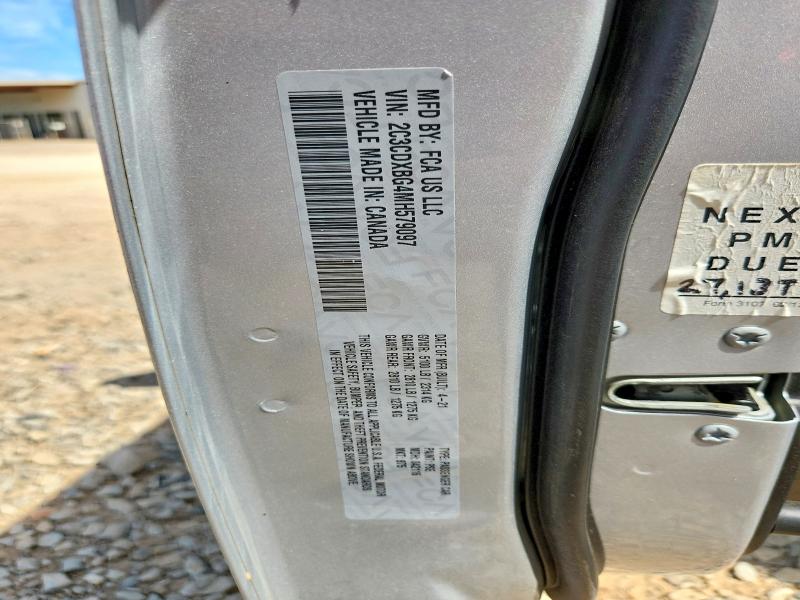 2021 Dodge Charger მანქანა იყიდება აუქციონზე, vin: 2C3CDXBG4MH579097, აუქციონის ნომერი: 56464986