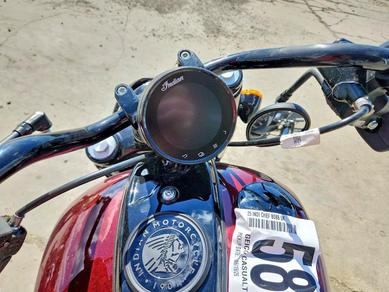 2025 Indian Motorcycle Co. Chief მანქანა იყიდება აუქციონზე, vin: 56KDLDBHXS3023364, აუქციონის ნომერი: 58005316