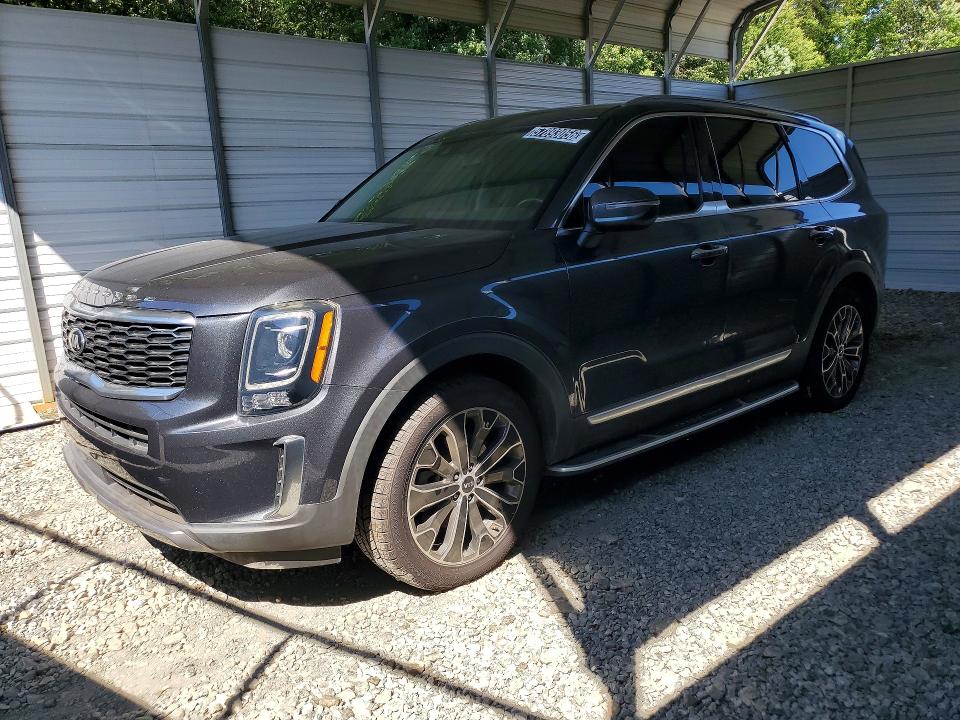 2021 Kia Telluride მანქანა იყიდება აუქციონზე, vin: 5XYP64HC9MG110189, აუქციონის ნომერი: 57893056