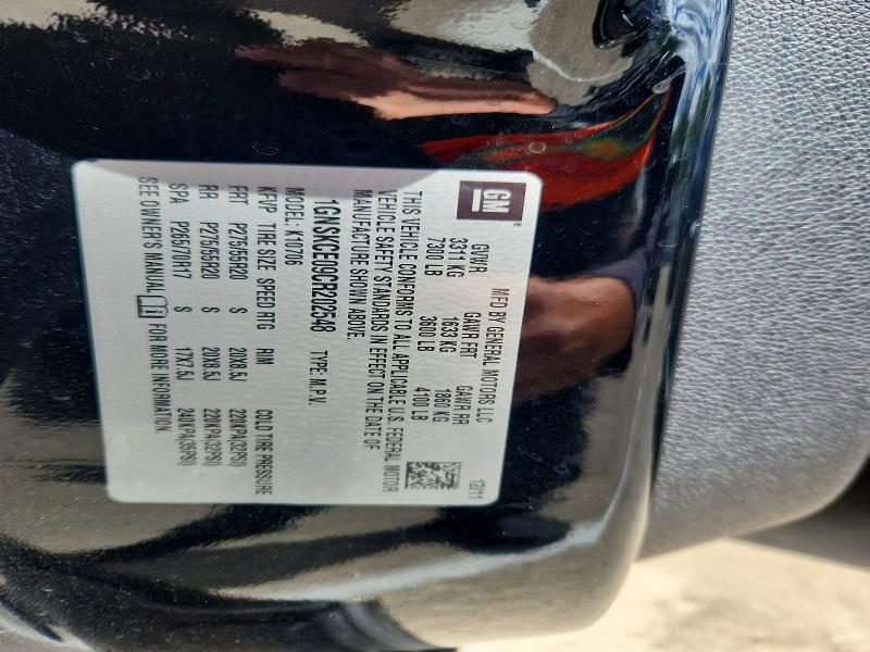 Продаж на аукціоні авто 2012 Chevrolet Tahoe, vin: 1GNSKCE09CR202548, номер лоту: 56495626