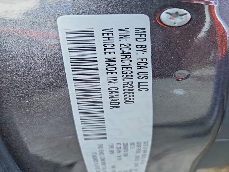 Продажа на аукционе авто 2020 Chrysler Pacifica, vin: 2C4RC1EG9LR286550, номер лота: 56634926