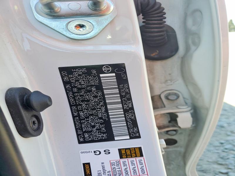 Продажа на аукционе авто 2021 Toyota Corolla, vin: JTDEPMAE7MJ137861, номер лота: 57959766