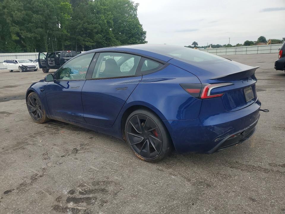 2024 Tesla Model 3 მანქანა იყიდება აუქციონზე, vin: 5YJ3E1ET1RF861208, აუქციონის ნომერი: 56532736