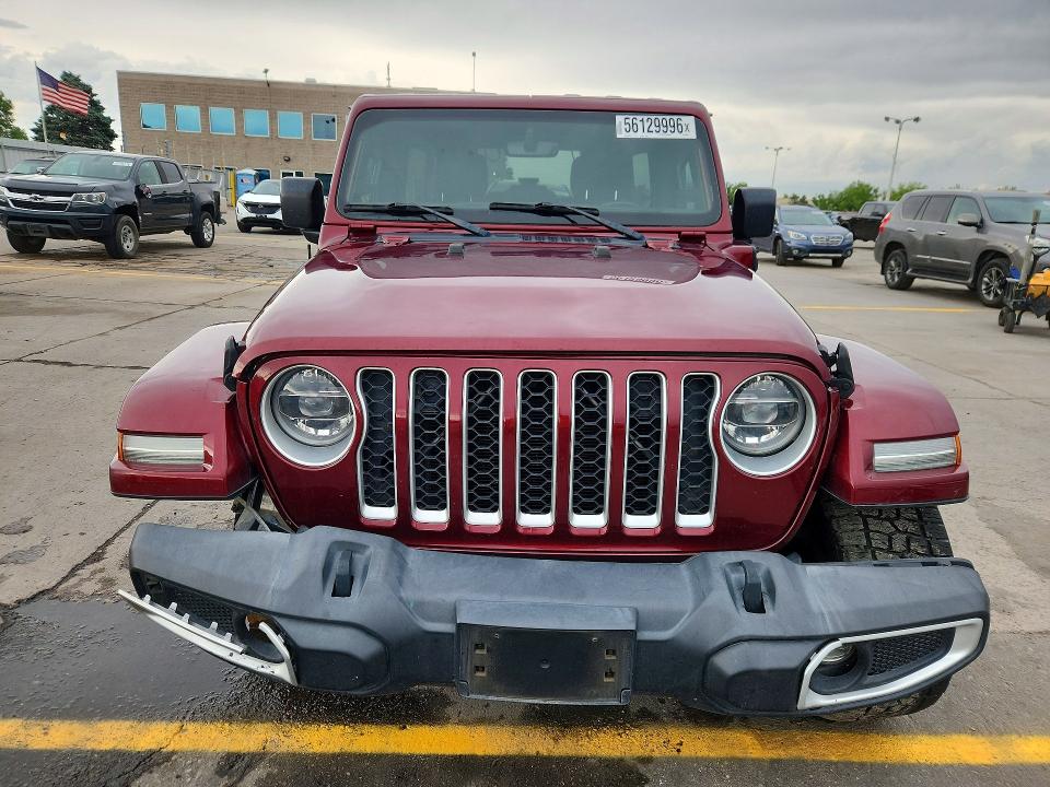 2021 Jeep Wrangler Unlimited მანქანა იყიდება აუქციონზე, vin: 1C4JJXP63MW704510, აუქციონის ნომერი: 56129996