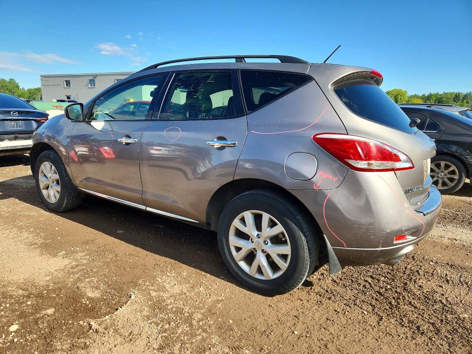 2012 Nissan Murano მანქანა იყიდება აუქციონზე, vin: JN8AZ1MW2CW223774, აუქციონის ნომერი: 57313086
