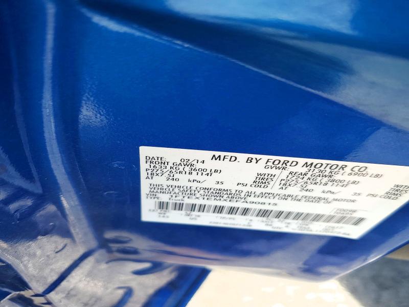 Продажа на аукционе авто 2014 Ford F150, vin: 1FTEX1EMXEFA90815, номер лота: 57265516
