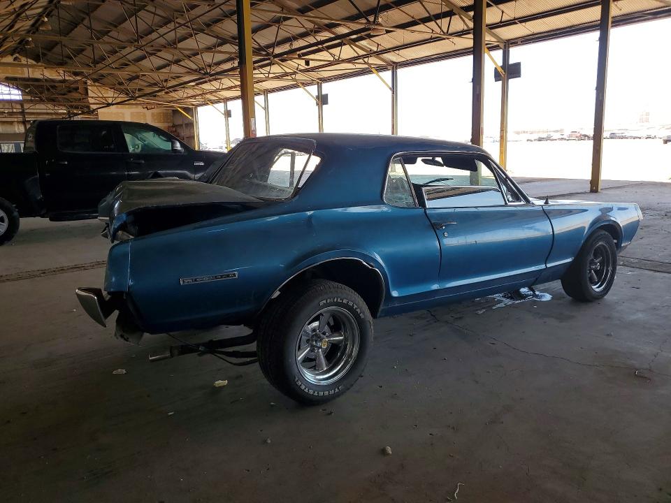 58251966 :رقم المزاد ، 7F91A548013 vin ، 1967 Mercury Cougar مزاد بيع