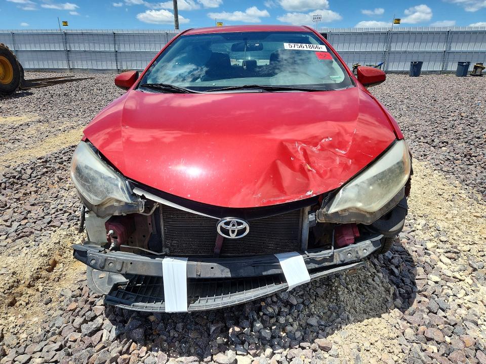 Продаж на аукціоні авто 2014 Toyota Corolla, vin: 5YFBURHE8EP146662, номер лоту: 57561866