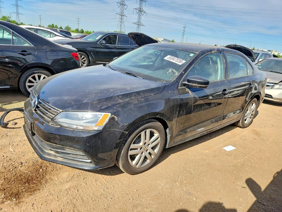 2015 Volkswagen Jetta მანქანა იყიდება აუქციონზე, vin: 3VW2K7AJ3FM350275, აუქციონის ნომერი: 55947036